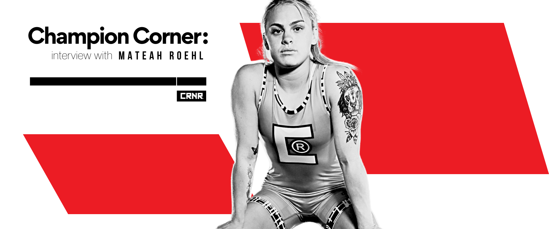 Champion Corner Interview With Wrestling Champion Mateah Roehl