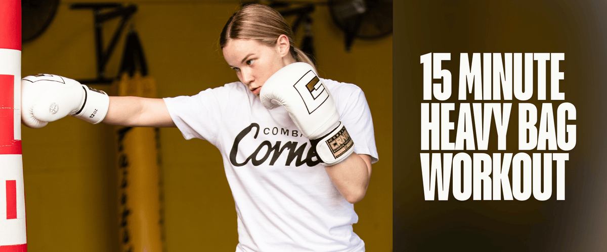 15 Minute Heavy Bag Workout