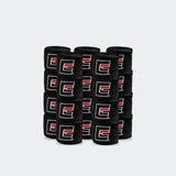Black Pro hand wraps 180" length, 10-pack, hand wraps, boxing hand wraps, boxing wraps, kickboxing hand wraps, muay thai hand wraps