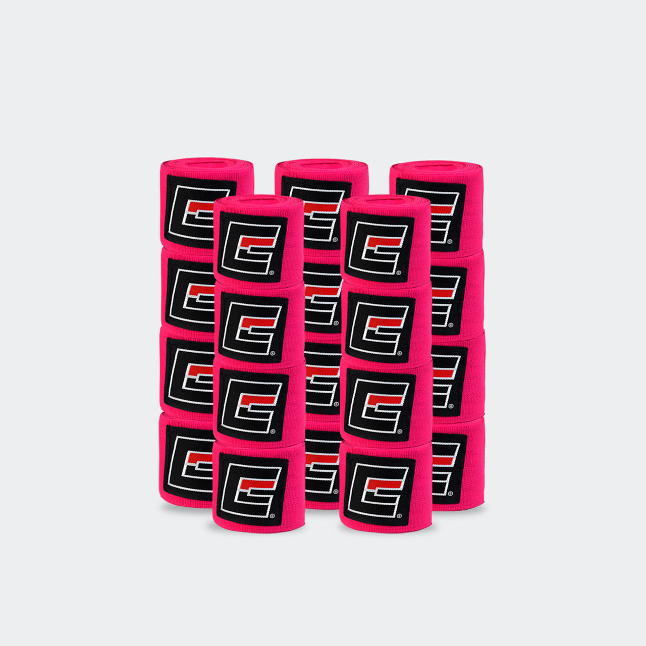 Pink Pro hand wraps 180" length, 10-pack, hand wraps, boxing hand wraps, boxing wraps, kickboxing hand wraps, muay thai hand wraps