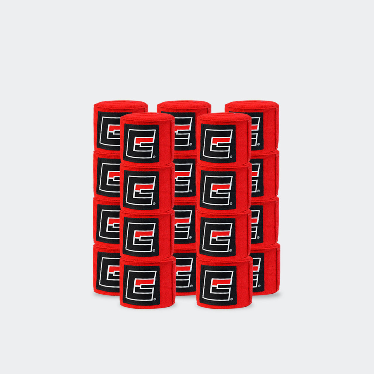 Red Pro hand wraps 180" length, 10-pack, hand wraps, boxing hand wraps, boxing wraps, kickboxing hand wraps, muay thai hand wraps