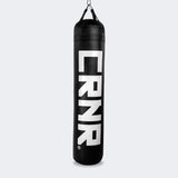 Black CRNR Heavy Bag, Combat Corner Heavy Bag, Punching Bag, Muay Thai Heavy Bag
