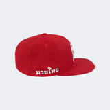 8 Thai Hat, Muay Thai Hat, 8 Limbs Hat, Thai Boxing Hat, 8 Muay Thai Hat, Thailand, Red Hat