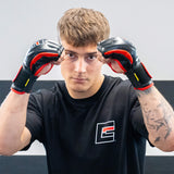 Ammy MMA Tech 6oz. Fight Gloves | Red/Black