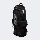 Product photo of the right front angle of the Combat Corner Adapt Gear Bag showing the bag's extended ventilated mesh bag