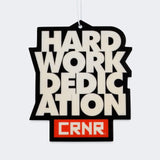Combat Corner, CRNR Air Freshener, Hard Work Dedication