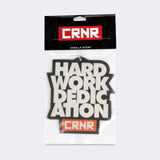 Combat Corner, CRNR Air Freshener, Hard Work Dedication