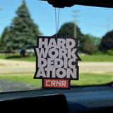 Combat Corner, CRNR Air Freshener, Hard Work Dedication