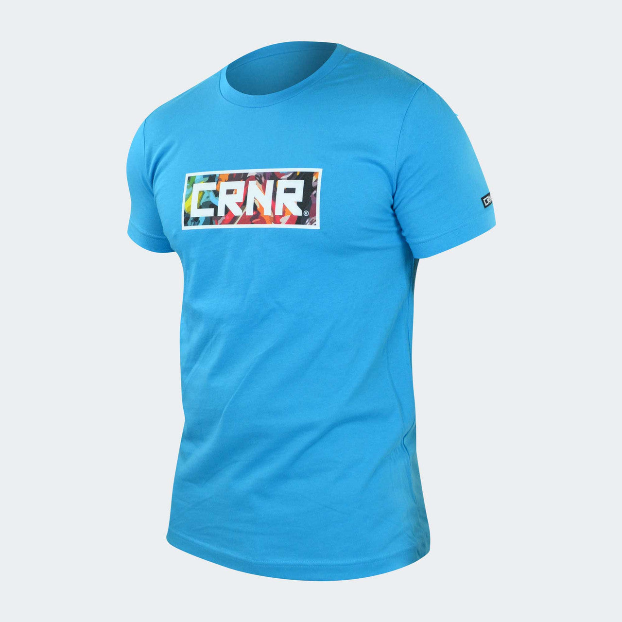 Artangle T-Shirt Aqua, CRNR T-Shirt, Combat Corner T-Shirt