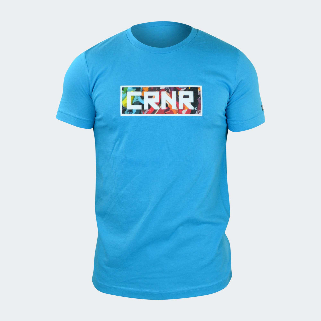 Artangle T-Shirt Aqua, CRNR T-Shirt, Combat Corner T-Shirt