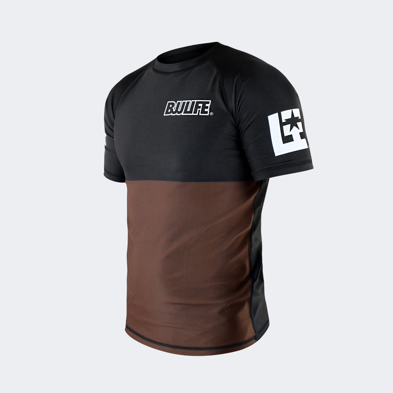 Brown Belt Rash Guard, Rank Rash Guard, IBJJF Rash Guard, BJJ Life Rash Guard, Rash Guard, Jiu Jistu Rash Guard, Nogi rash guard, BJJ Rash Guard