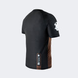 Brown Belt Rash Guard, Rank Rash Guard, IBJJF Rash Guard, BJJ Life Rash Guard, Rash Guard, Jiu Jistu Rash Guard, Nogi rash guard, BJJ Rash Guard
