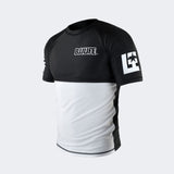 White Belt Rash Guard, Rank Rash Guard, IBJJF Rash Guard, BJJ Life Rash Guard, Rash Guard, Jiu Jistu Rash Guard, Nogi rash guard, BJJ Rash Guard
