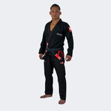 Black BJJ GI, Jiu Jitsu GI, Competition GI, Lightweight gi, fitted bjj gi, fitted jiu jitsu gi, L size bjj GI, H size BJJ GI, BJJ Life GI, CompLite Jiu Jitsu GI