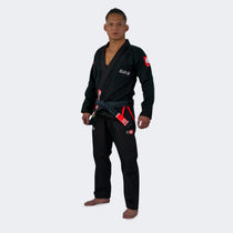 Black BJJ GI, Jiu Jitsu GI, Competition GI, Lightweight gi, fitted bjj gi, fitted jiu jitsu gi, L size bjj GI, H size BJJ GI, BJJ Life GI, CompLite Jiu Jitsu GI