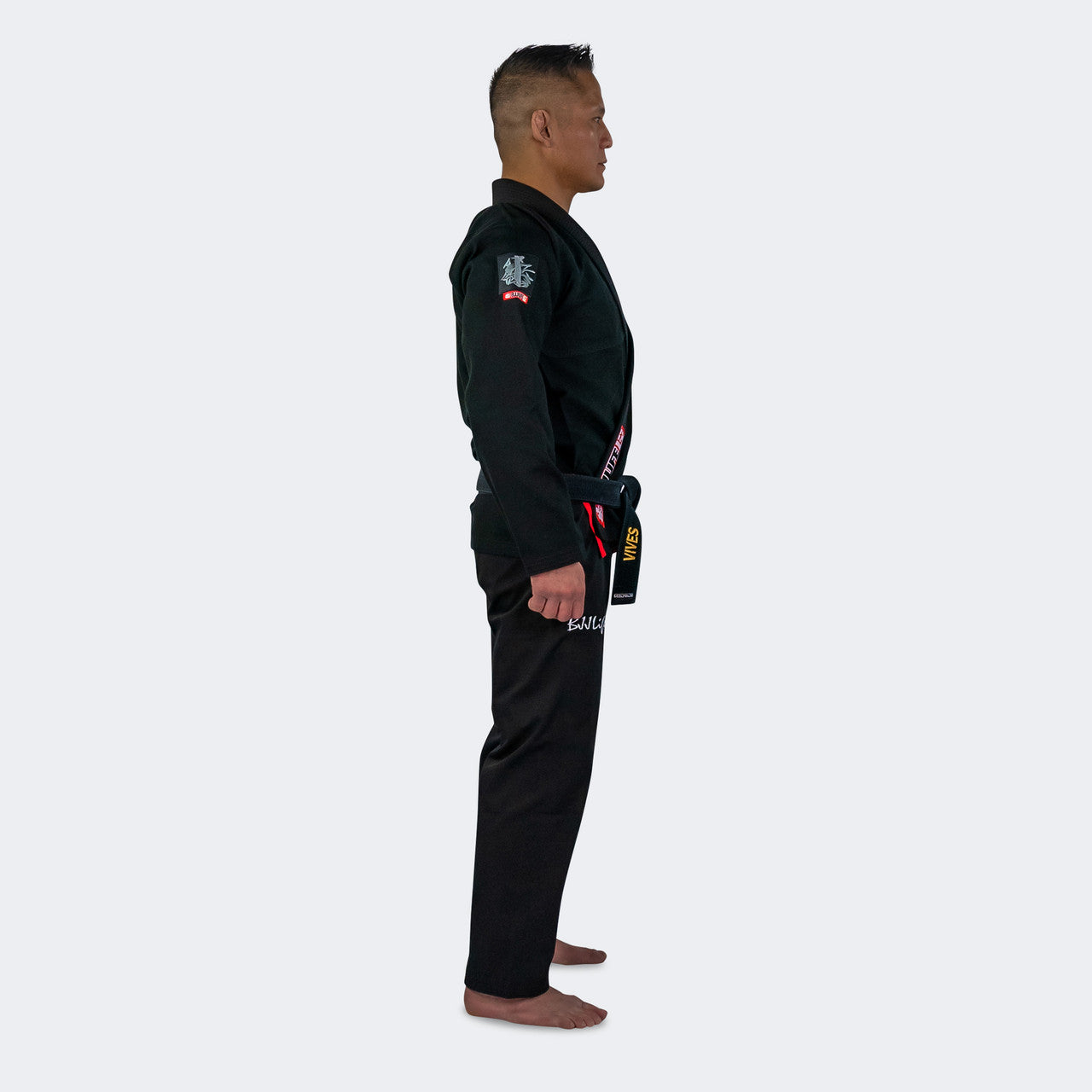 Black BJJ GI, Jiu Jitsu GI, Competition GI, Lightweight gi, fitted bjj gi, fitted jiu jitsu gi, L size bjj GI, H size BJJ GI, BJJ Life GI, CompLite Jiu Jitsu GI