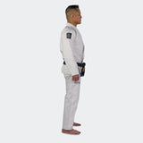 White BJJ GI, Jiu Jitsu GI, Competition GI, Lightweight gi, fitted bjj gi, fitted jiu jitsu gi, L size bjj GI, H size BJJ GI, BJJ Life GI, CompLite Jiu Jitsu GI