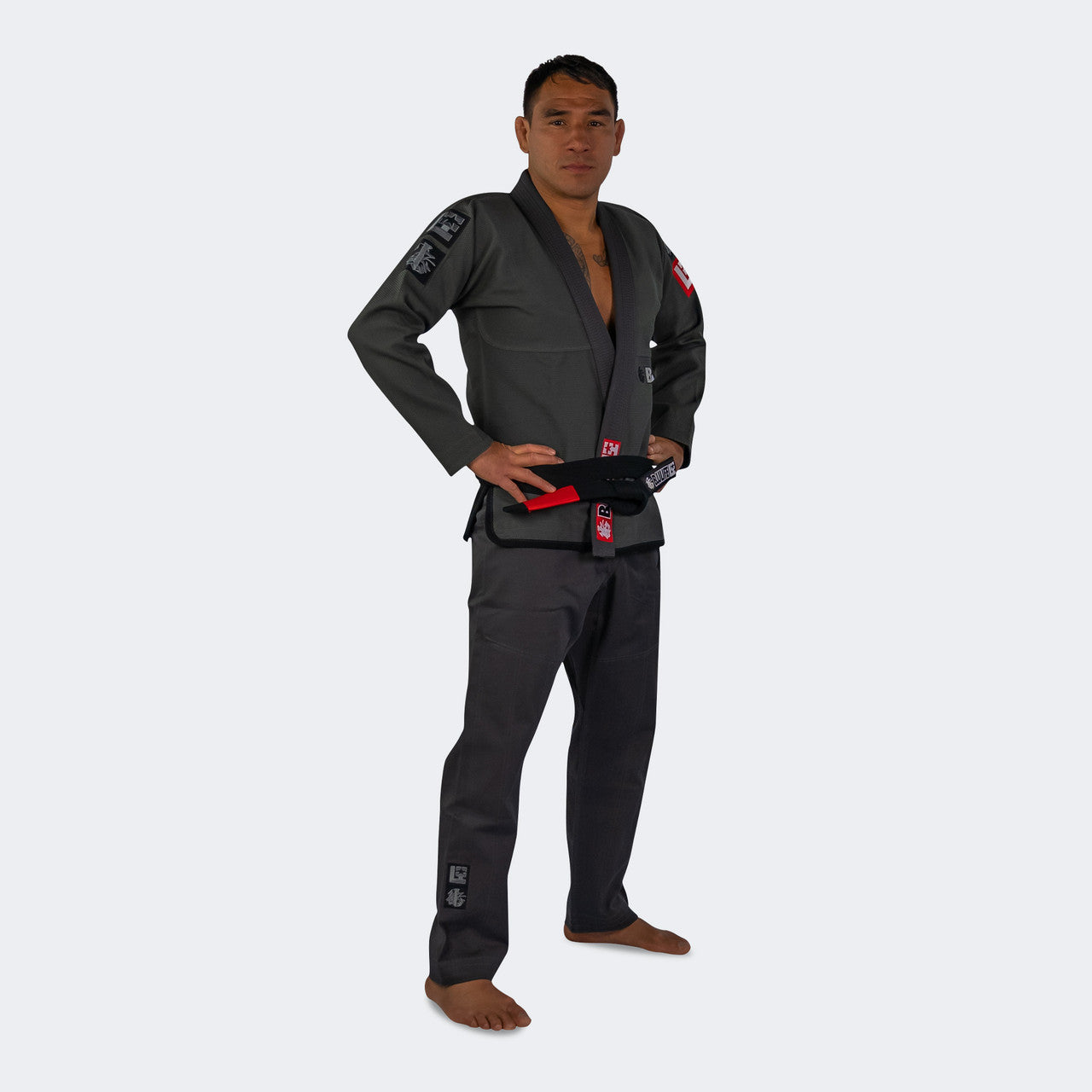 Charcoal BJJ GI, Charcoal Jiu Jitsu GI, BJJ Life CompTrainer, CompTrainer BJJ, Jiu Jitsu GI, Grey BJJ GI, Grey Jiu Jitsu GI, Grey GI, Coal GI