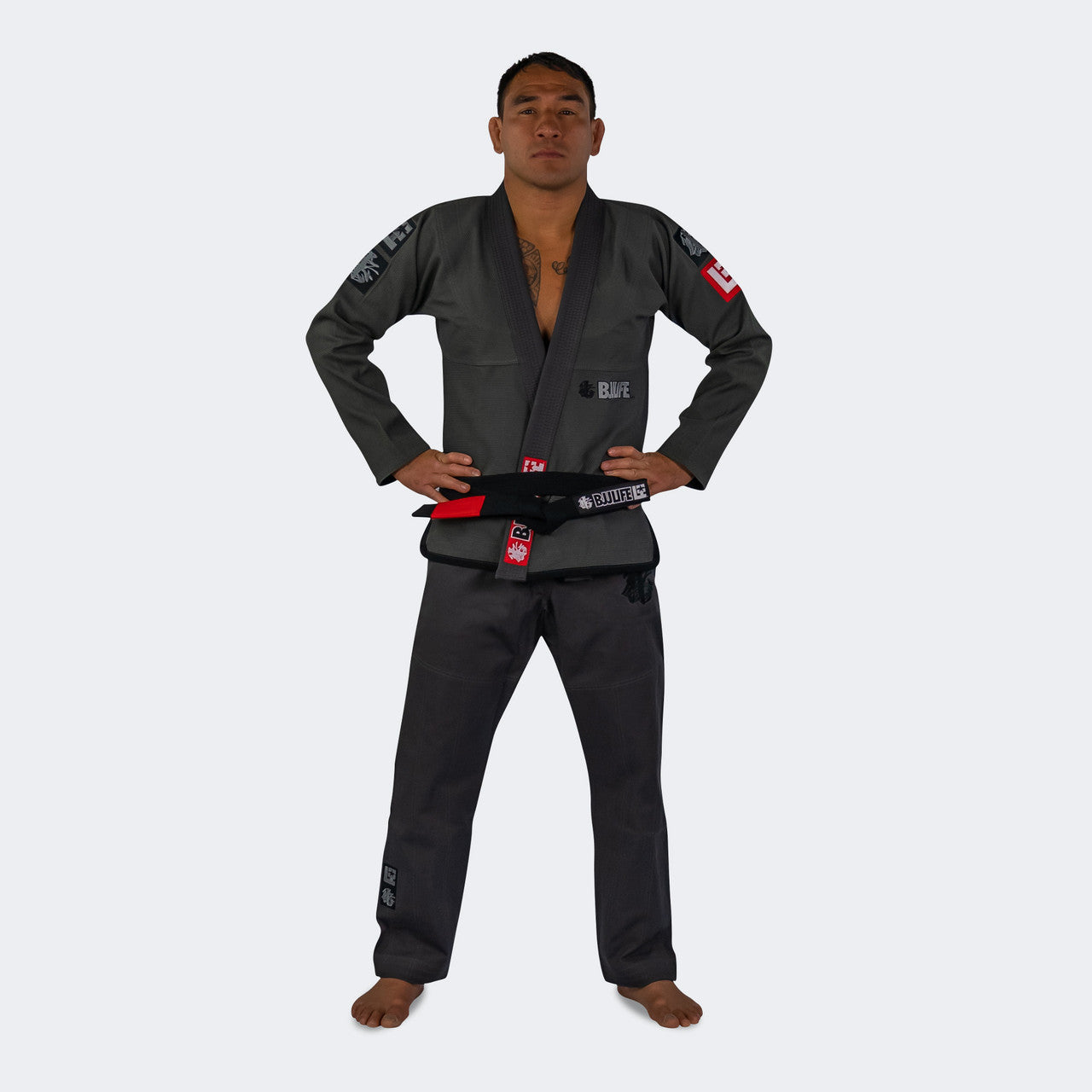 Charcoal BJJ GI, Charcoal Jiu Jitsu GI, BJJ Life CompTrainer, CompTrainer BJJ, Jiu Jitsu GI, Grey BJJ GI, Grey Jiu Jitsu GI, Grey GI, Coal GI
