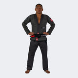 Charcoal BJJ GI, Charcoal Jiu Jitsu GI, BJJ Life CompTrainer, CompTrainer BJJ, Jiu Jitsu GI, Grey BJJ GI, Grey Jiu Jitsu GI, Grey GI, Coal GI