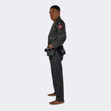 Charcoal BJJ GI, Charcoal Jiu Jitsu GI, BJJ Life CompTrainer, CompTrainer BJJ, Jiu Jitsu GI, Grey BJJ GI, Grey Jiu Jitsu GI, Grey GI, Coal GI