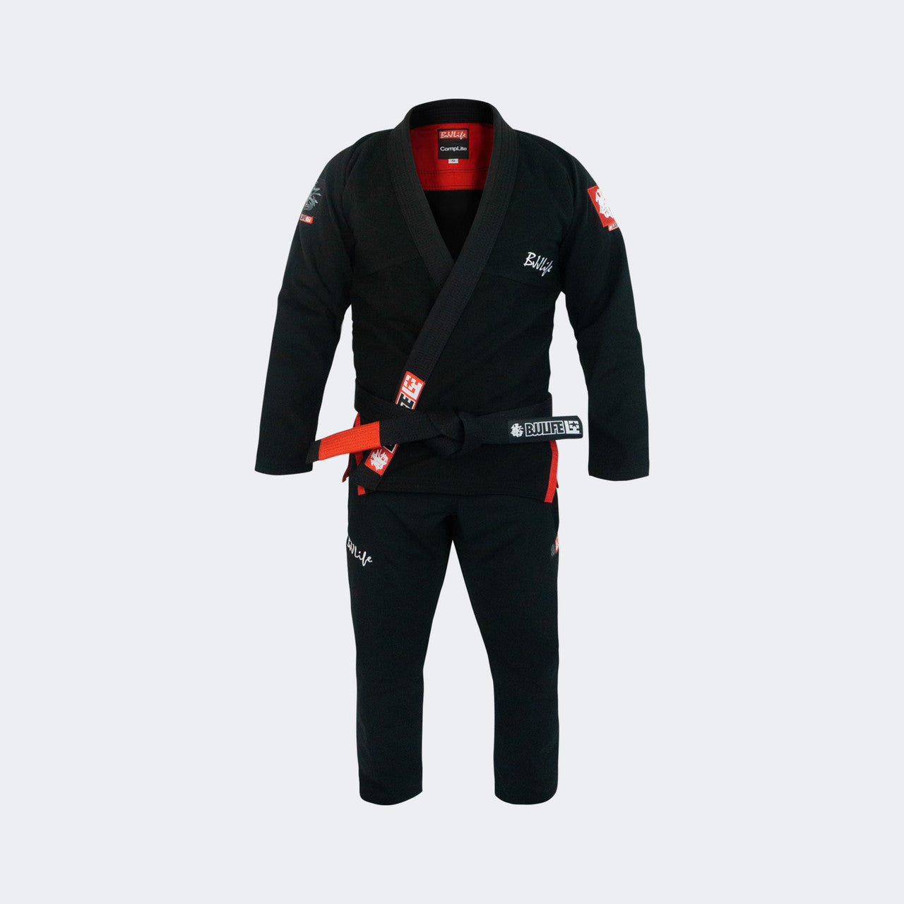 Black BJJ GI, Jiu Jitsu GI, Competition GI, Lightweight gi, fitted bjj gi, fitted jiu jitsu gi, L size bjj GI, H size BJJ GI, BJJ Life GI, CompLite Jiu Jitsu GI