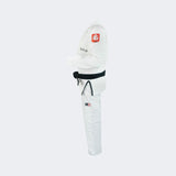 White BJJ GI, Jiu Jitsu GI, Competition GI, Lightweight gi, fitted bjj gi, fitted jiu jitsu gi, L size bjj GI, H size BJJ GI, BJJ Life GI, CompLite Jiu Jitsu GI