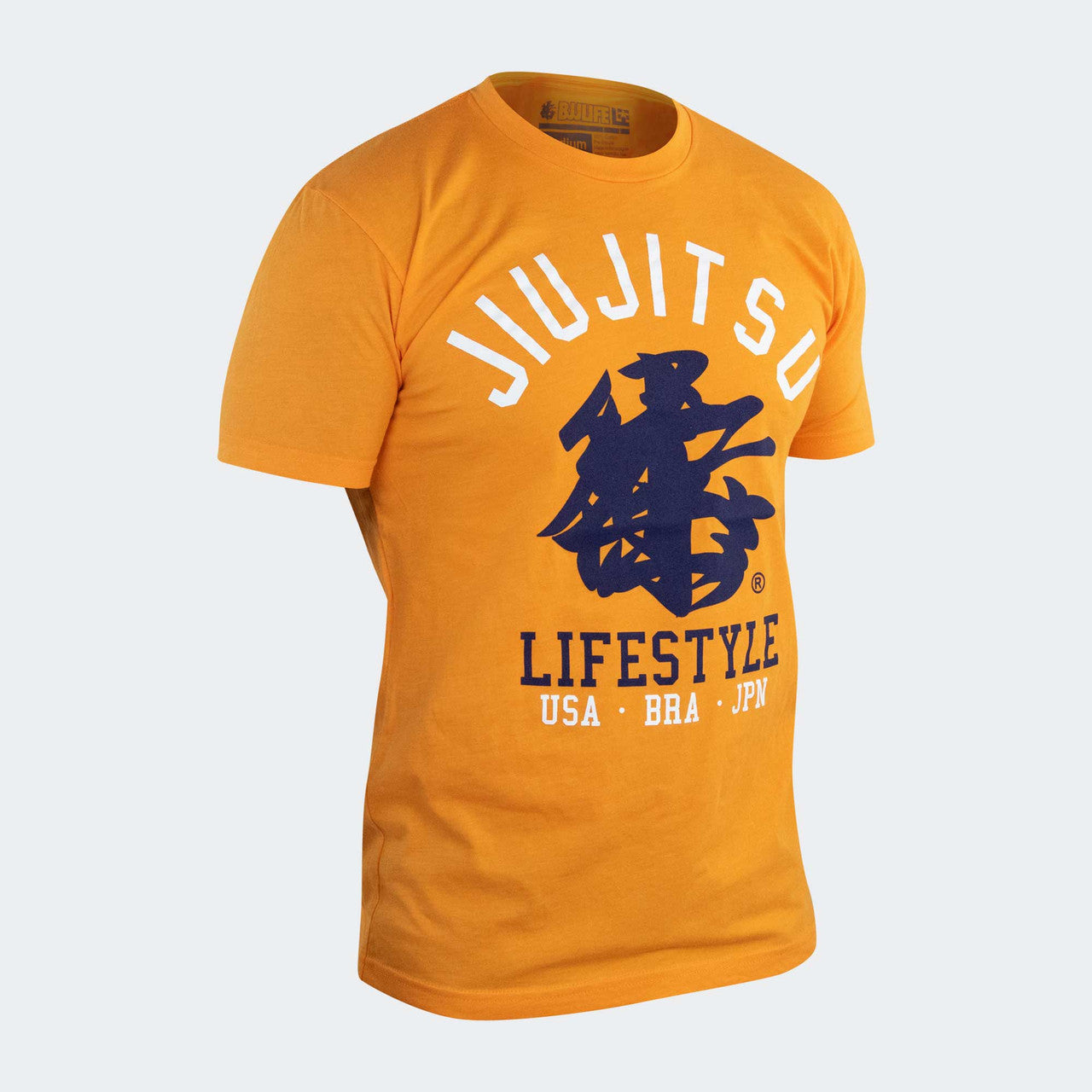 BJJ Life Jiu Jitsu Lifestyle T-Shirt Orange, BJJ Life Shirt, Jiu Jitsu Shirt
