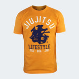 BJJ Life Jiu Jitsu Lifestyle T-Shirt Orange, BJJ Life Shirt, Jiu Jitsu Shirt