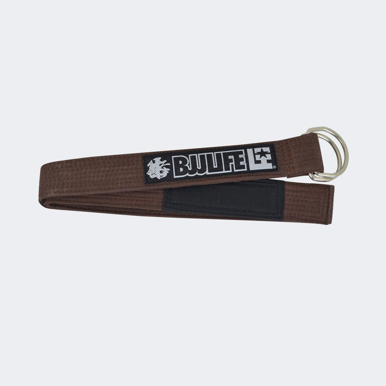 Brown BJJ Life Street Belt, Jiu Jitsu belt you wear with pants, casual bjj belt