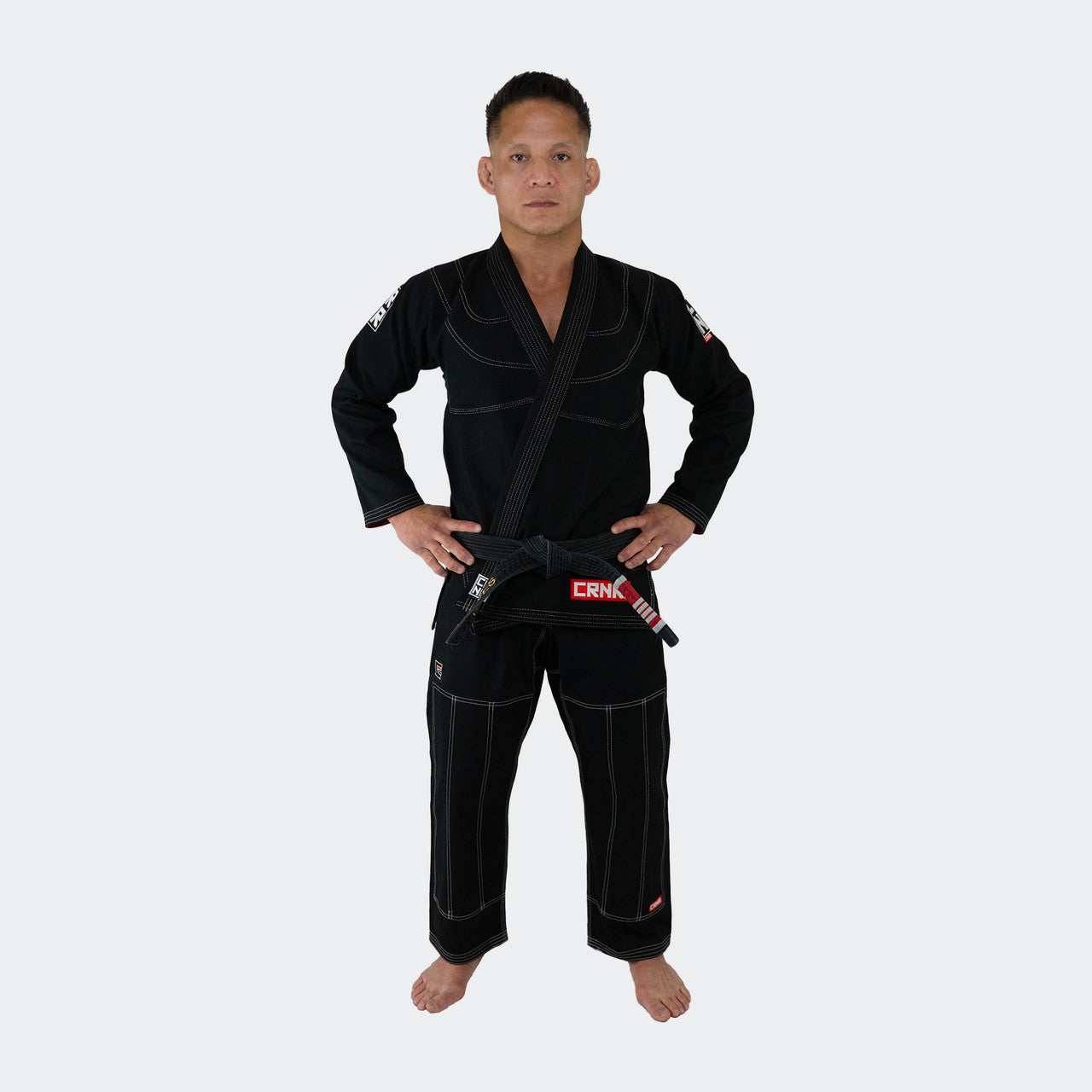 Black BJJ GI - v7 Combat Corner, BJJ GI, Black BJJ GI, Jiu Jitsu uniform, Academy Jiu Jitsu GI, CRNR GI, IBJJF Legal GI, Black Jiu Jitsu GI
