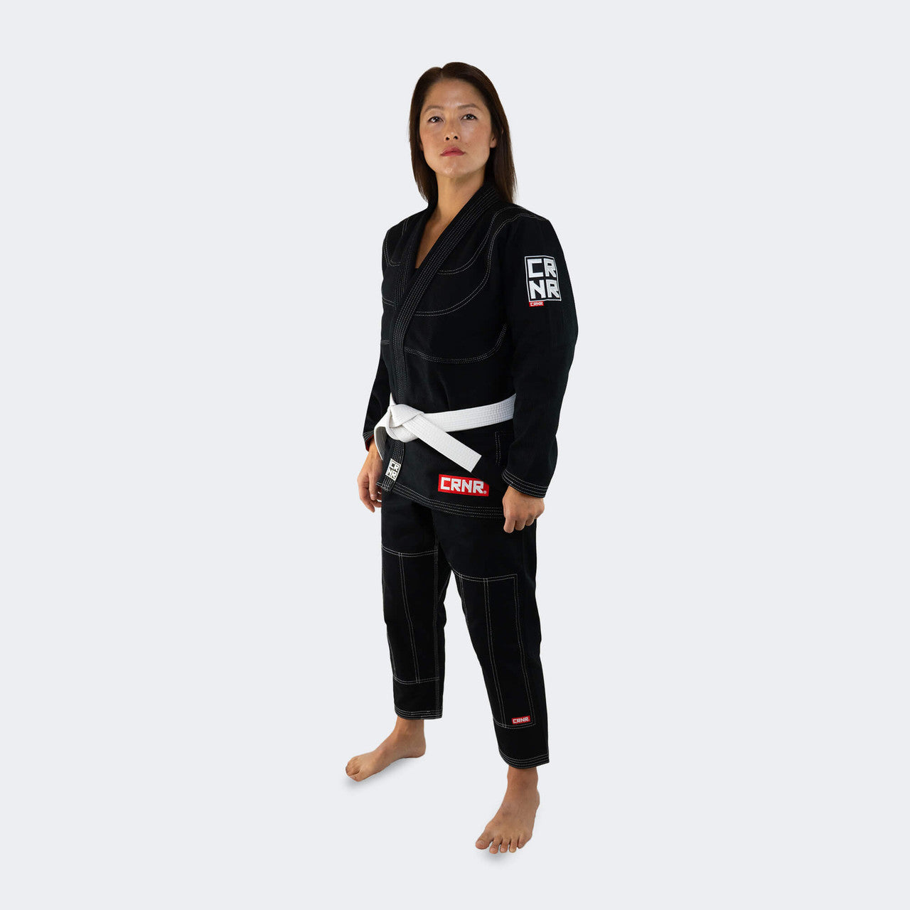 Womens BJJ GI, for jiu jisu training specifically design for female  body types, Womens Jiu Jitsu GI, Female Jiu Jitsu GI, Female Cut GI, Combat Corner GI, Womens Black jiu jitsu Gi, Combat Corner GI, CRNR GI