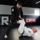 Black BJJ GI - v7 Combat Corner, BJJ GI, Black BJJ GI, Jiu Jitsu uniform, Academy Jiu Jitsu GI, CRNR GI, IBJJF Legal GI, Black Jiu Jitsu GI