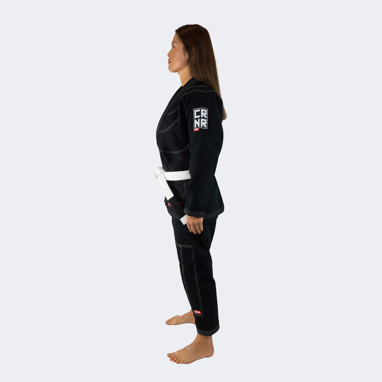 Womens BJJ GI, for jiu jisu training specifically design for female  body types, Womens Jiu Jitsu GI, Female Jiu Jitsu GI, Female Cut GI, Combat Corner GI, Womens Black jiu jitsu Gi, Combat Corner GI, CRNR GI