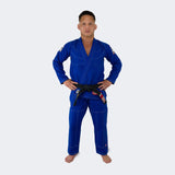 Royal Blue BJJ GI - v6 Combat Corner, BJJ GI, White BJJ GI, Jiu Jitsu uniform, Academy Jiu Jitsu GI, CRNR GI, IBJJF Legal GI, Royal Jiu Jitsu GI