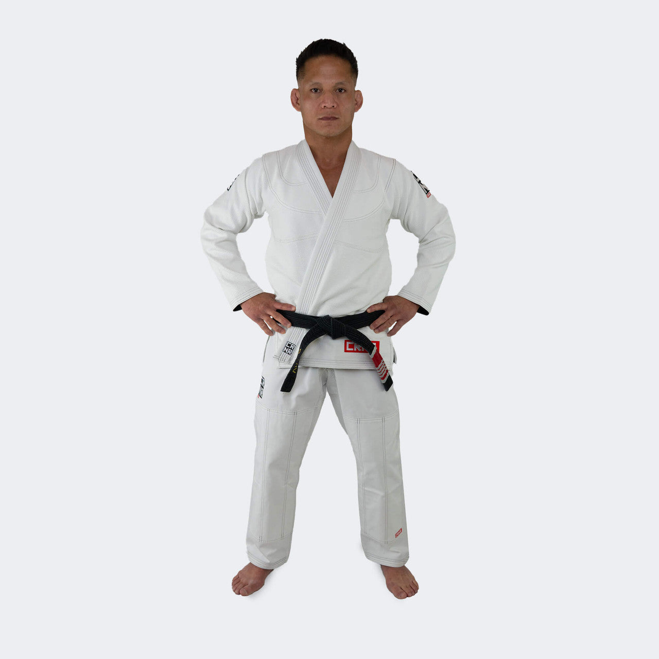 White BJJ GI - v6 Combat Corner, BJJ GI, White BJJ GI, Jiu Jitsu uniform, Academy Jiu Jitsu GI, CRNR GI, IBJJF Legal GI, White Jiu Jitsu GI