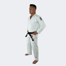 White BJJ GI - v6 Combat Corner, BJJ GI, White BJJ GI, Jiu Jitsu uniform, Academy Jiu Jitsu GI, CRNR GI, IBJJF Legal GI, White Jiu Jitsu GI