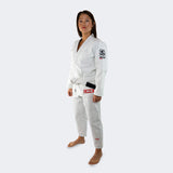 Womens BJJ GI, for jiu jisu training specifically design for female  body types, Womens Jiu Jitsu GI, Female Jiu Jitsu GI, Female Cut GI, Combat Corner GI, Womens White jiu jitsu Gi, Combat Corner GI, CRNR GI