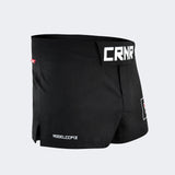 CRNR Shorts, Fight Shorts, MMA Shorts, Combat Corner Shorts, Black Boss Shorts, fight shorts, ufc shorts