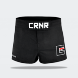 CRNR Shorts, Fight Shorts, MMA Shorts, Combat Corner Shorts, Black Boss Shorts, fight shorts, ufc shorts