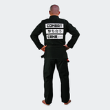 Combat Corner, CRNR, Jiu Jitsu GI Black, BJJ