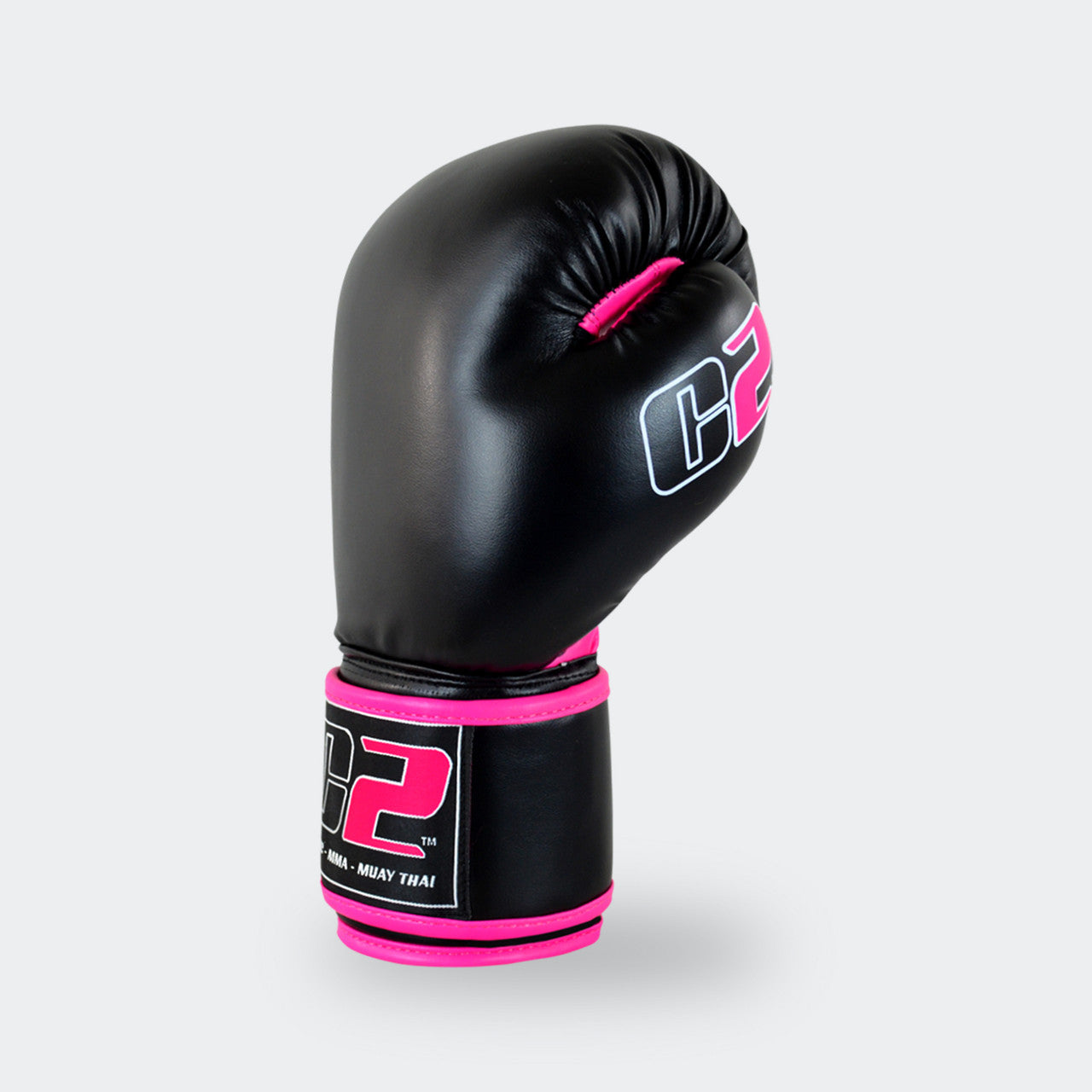 C2  Black and Pink Boxing Glove - Combat Corner, Boxing gloves, Womens Boxing Gloves, Pink Boxing Gloves, C2 Boxing Gloves, affordable boxing gloves, trial boxing gloves, started boxing gloves