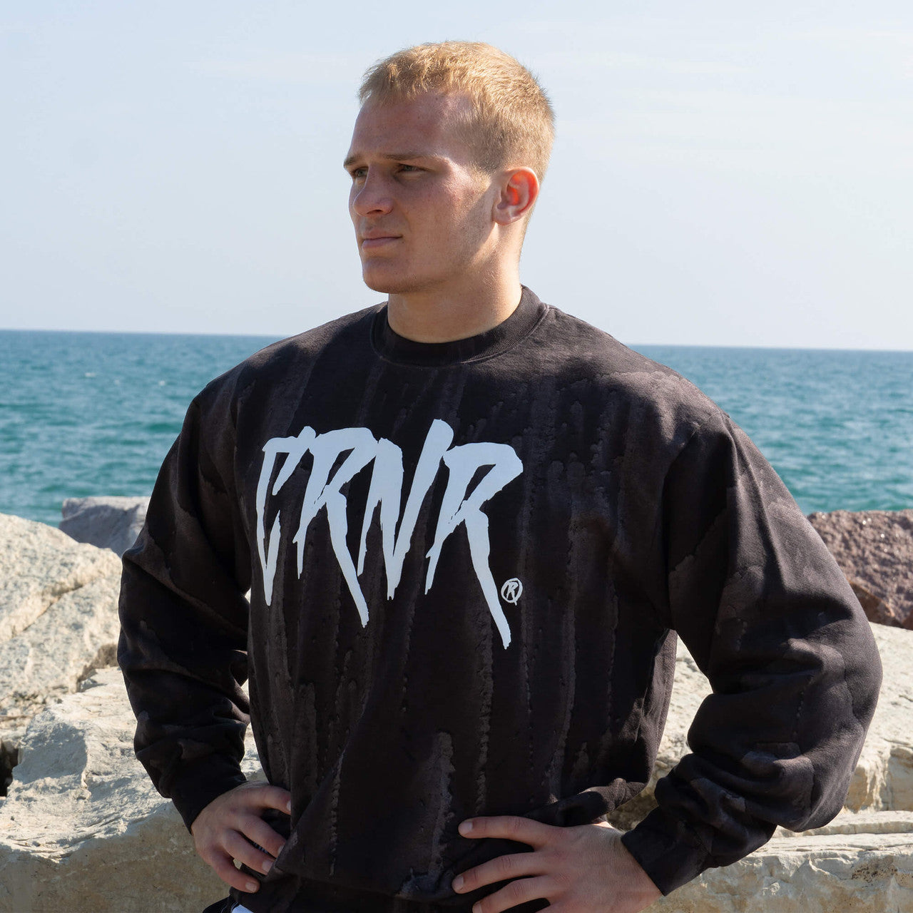 CRNR Crew Neck, Combat Corner Crew Neck, Boxing Crewneck