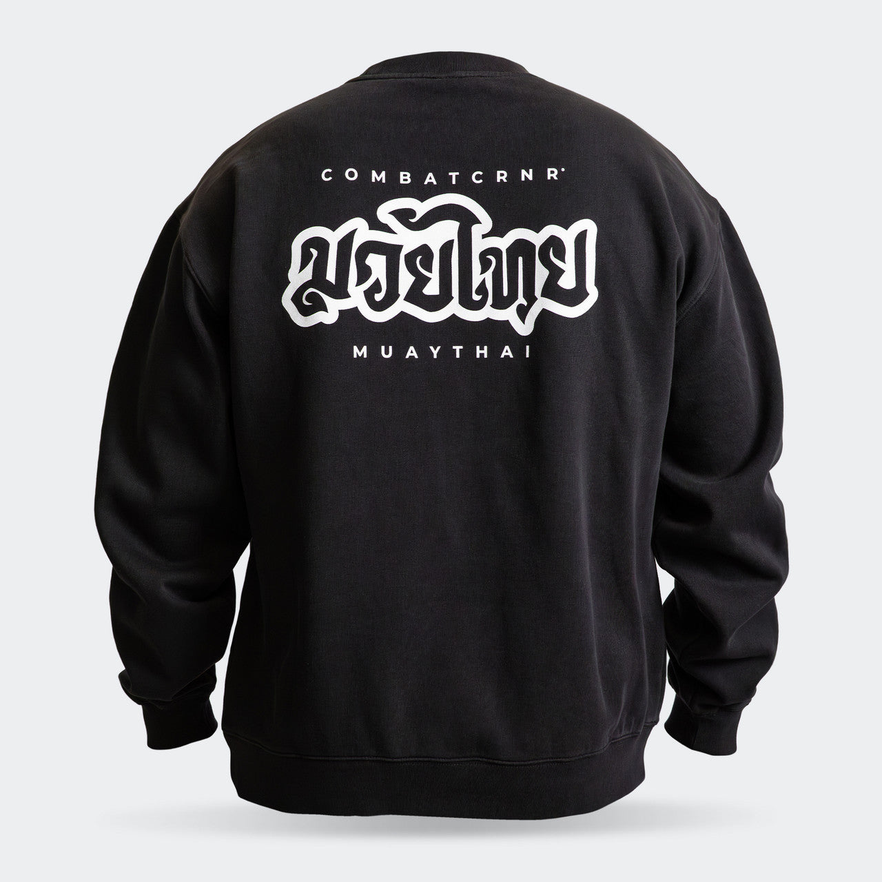 CRNR Muay Thai Crew Neck Sweatshirt, Muay Thai Sweatshirt