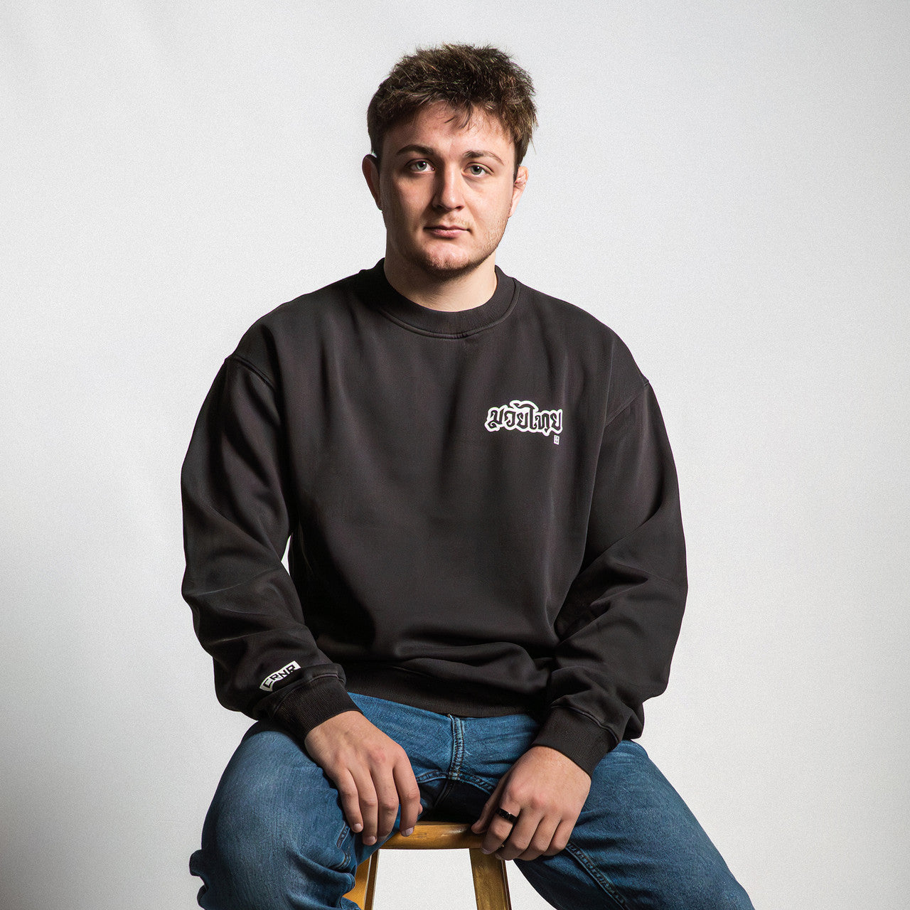 CRNR Muay Thai Crew Neck Sweatshirt, Muay Thai Sweatshirt