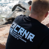 CRNR Stacked T-Shirt | Black