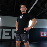 CRNR Stacked T-Shirt | Black