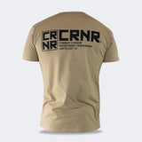 Stacked CRNR T-Shirt, MMA T-Shirt, Combat Corner T-Shirt