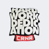 HWD Pillow, CRNR Pillow, Combat Corner Pillow, Hard Word Dedication Pillow