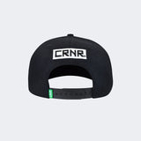 Combat Hat, Flat Brim Hat, CRNR Hat, Combat Corner Hat, Black Hat, Green Brim, CPT, Compton